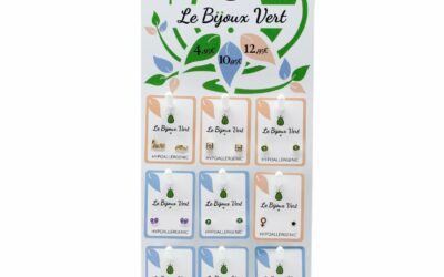 Υποαλλεργικά σκουλαρίκια  Le Bijoux Vert για Φαρμακεία